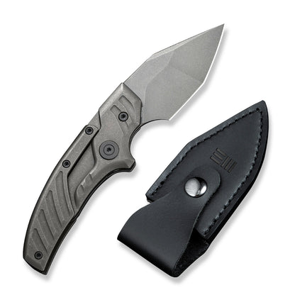 WE Knife Co., Ltd™ Typhoeus Push Dagger 21036B-2 Gray Titanium CPM 20CV Stainless Steel Knife
