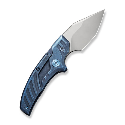 WE Knife Co., Ltd™ Typhoeus Push Dagger 21036B-3 Blue Titanium CPM 20CV Stainless Steel Knife