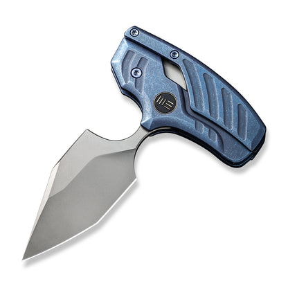 WE Knife Co., Ltd™ Typhoeus Push Dagger 21036B-3 Blue Titanium CPM 20CV Stainless Steel Knife