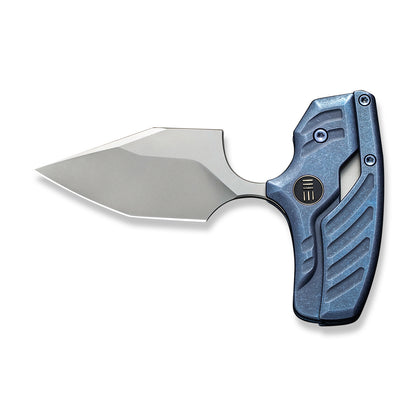 WE Knife Co., Ltd™ Typhoeus Push Dagger 21036B-3 Blue Titanium CPM 20CV Stainless Steel Knife