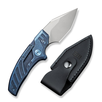 WE Knife Co., Ltd™ Typhoeus Push Dagger 21036B-3 Blue Titanium CPM 20CV Stainless Steel Knife