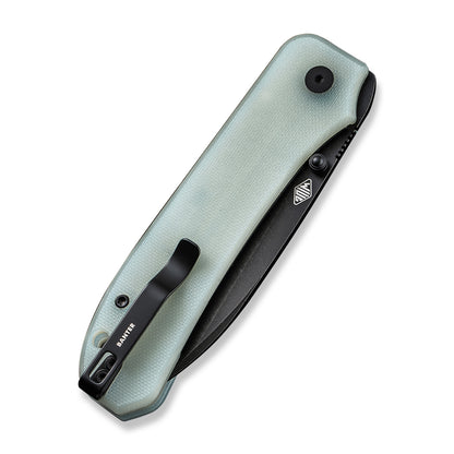 WE Knife Co., Ltd™ Big Banter Liner Lock WE21045-3 Natural G-10 20CV Stainless Steel Pocket Knife