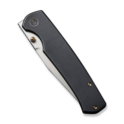 WE Knife Co., Ltd™ Evoke Frame Lock WE21046-1 Black 6al4v Titanium CPM 20CV Stainless Steel Pocket Knife