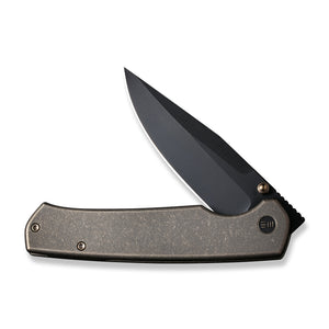 WE Knife Co., Ltd™ Evoke Frame Lock WE21046-2 Bronze 6al4v Titanium CPM 20CV Stainless Steel Pocket Knife