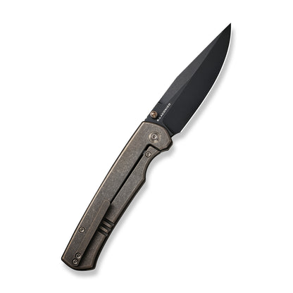 WE Knife Co., Ltd™ Evoke Frame Lock WE21046-2 Bronze 6al4v Titanium CPM 20CV Stainless Steel Pocket Knife