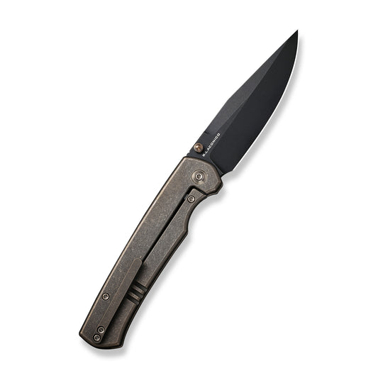 WE Knife Co., Ltd™ Evoke Frame Lock WE21046-2 Bronze 6al4v Titanium CPM 20CV Stainless Steel Pocket Knife