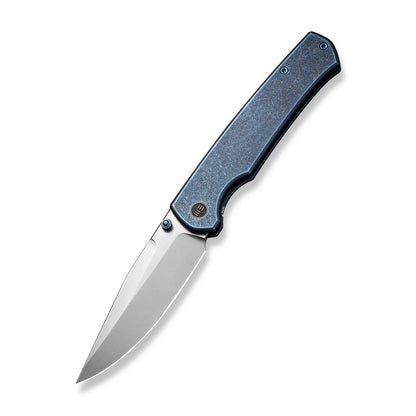 WE Knife Co., Ltd™ Evoke Frame Lock WE21046-3 Blue 6al4v Titanium CPM 20CV Stainless Steel Pocket Knife