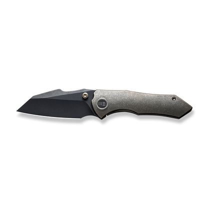 WE Knife Co., Ltd™ High-fin Frame Lock WE22005-2 Bronze 6AL4V Titanium CPM 20CV Stainless Steel Pocket Knife