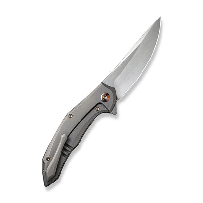 WE Knife Co., Ltd™ Merata Frame Lock WE22008A-2 Gray Titanium CPM 20CV Stainless Steel Pocket Knife