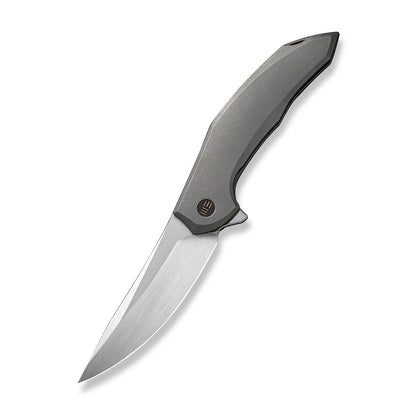 WE Knife Co., Ltd™ Merata Frame Lock WE22008A-2 Gray Titanium CPM 20CV Stainless Steel Pocket Knife