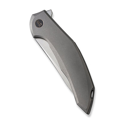 WE Knife Co., Ltd™ Merata Frame Lock WE22008A-2 Gray Titanium CPM 20CV Stainless Steel Pocket Knife