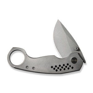 WE Knife Co., Ltd™ Envisage Frame Lock WE22013-1 Gray Titanium CPM 20CV Stainless Steel Pocket Knife