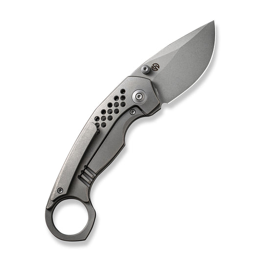WE Knife Co., Ltd™ Envisage Frame Lock WE22013-1 Gray Titanium CPM 20CV Stainless Steel Pocket Knife