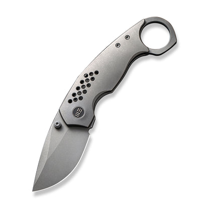 WE Knife Co., Ltd™ Envisage Frame Lock WE22013-1 Gray Titanium CPM 20CV Stainless Steel Pocket Knife