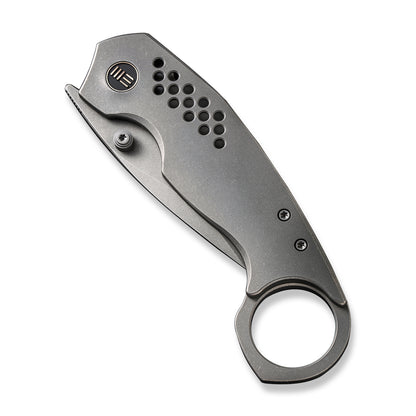 WE Knife Co., Ltd™ Envisage Frame Lock WE22013-1 Gray Titanium CPM 20CV Stainless Steel Pocket Knife