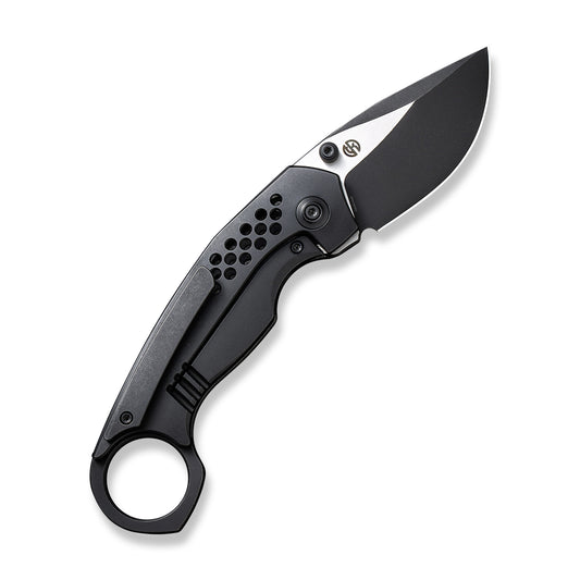 WE Knife Co., Ltd™ Envisage Frame Lock WE22013-2 Black Titanium CPM 20CV Stainless Steel Pocket Knife