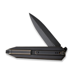 WE Knife Co., Ltd™ Diatomic Frame Lock WE22032-1 Bronze/Black Titanium CPM 20CV Stainless Steel Pocket Knife