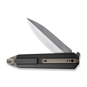 WE Knife Co., Ltd™ Diatomic Frame Lock WE22032-3 Black Titanium CPM 20CV Stainless Steel Pocket Knife