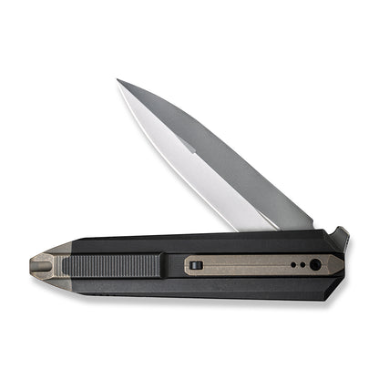 WE Knife Co., Ltd™ Diatomic Frame Lock WE22032-3 Black Titanium CPM 20CV Stainless Steel Pocket Knife