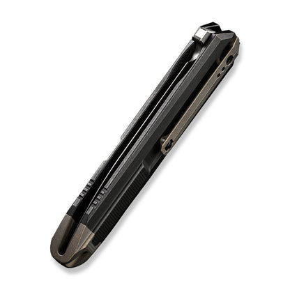 WE Knife Co., Ltd™ Diatomic Frame Lock WE22032-3 Black Titanium CPM 20CV Stainless Steel Pocket Knife