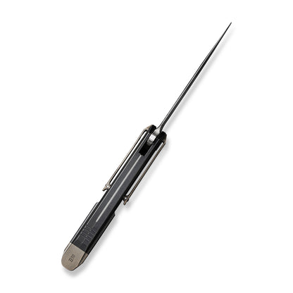 WE Knife Co., Ltd™ Diatomic Frame Lock WE22032-3 Black Titanium CPM 20CV Stainless Steel Pocket Knife