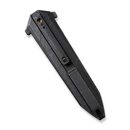 WE Knife Co., Ltd™ Diatomic Frame Lock WE22032-4 Black Titanium CPM 20CV Stainless Steel Pocket Knife