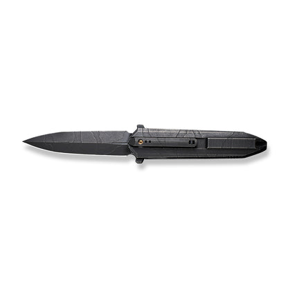WE Knife Co., Ltd™ Diatomic Frame Lock WE22032-4 Black Titanium CPM 20CV Stainless Steel Pocket Knife
