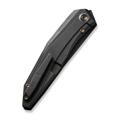 WE Knife Co., Ltd™ Cybernetic Frame Lock WE22033-1 Black Titanium CPM 20CV Stainless Steel Pocket Knife