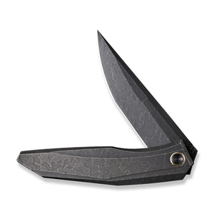 WE Knife Co., Ltd™ Cybernetic Frame Lock WE22033-4 Black Titanium CPM 20CV Stainless Steel Pocket Knife