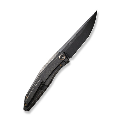WE Knife Co., Ltd™ Cybernetic Frame Lock WE22033-4 Black Titanium CPM 20CV Stainless Steel Pocket Knife