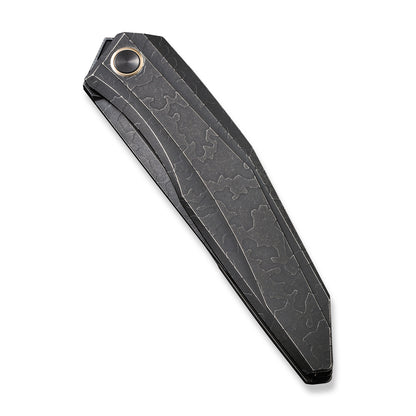 WE Knife Co., Ltd™ Cybernetic Frame Lock WE22033-4 Black Titanium CPM 20CV Stainless Steel Pocket Knife