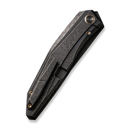 WE Knife Co., Ltd™ Cybernetic Frame Lock WE22033-4 Black Titanium CPM 20CV Stainless Steel Pocket Knife