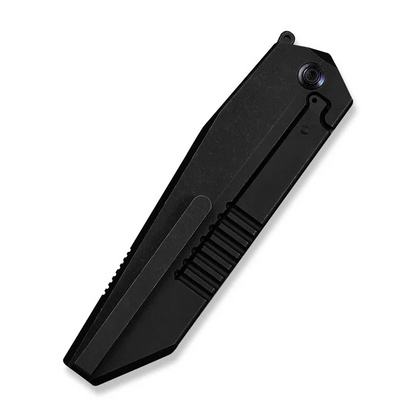 WE Knife Co., Ltd™ Collinear Frame Lock WE22034D-1 Black Anodized 6AL4V Titanium M390 Stainless Steel Pocket Knife