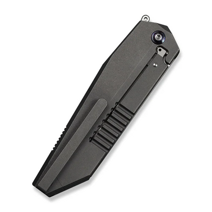 WE Knife Co., Ltd™ Collinear Frame Lock WE22034D-2 Gray 6AL4V Titanium M390 Stainless Steel Pocket Knife