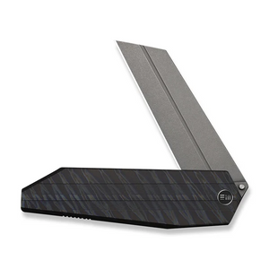 WE Knife Co., Ltd™ Collinear Frame Lock WE22034D-3 Tiger Stripe Flamed 6AL4V Titanium M390 Stainless Steel Pocket Knife