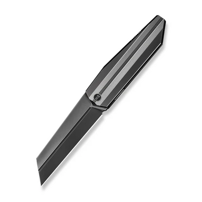WE Knife Co., Ltd™ Collinear Frame Lock WE22034D-4 Polished Gray 6AL4V Titanium M390 Stainless Steel Pocket Knife