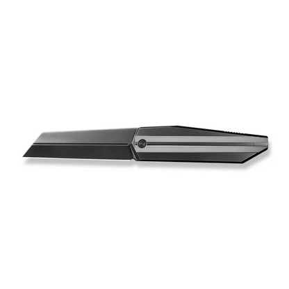 WE Knife Co., Ltd™ Collinear Frame Lock WE22034D-4 Polished Gray 6AL4V Titanium M390 Stainless Steel Pocket Knife