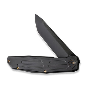 WE Knife Co., Ltd™ Shadowfire Frame Lock WE22035-1 Black Titanium CPM 20CV Stainless Steel Pocket Knife