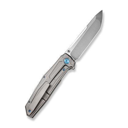 WE Knife Co., Ltd™ Shadowfire Frame Lock WE22035-2 Gray Titanium CPM 20CV Stainless Steel Pocket Knife