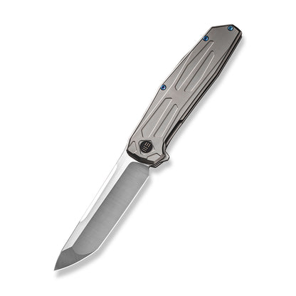 WE Knife Co., Ltd™ Shadowfire Frame Lock WE22035-2 Gray Titanium CPM 20CV Stainless Steel Pocket Knife