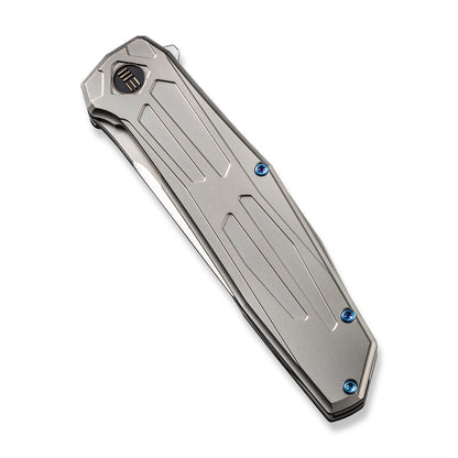 WE Knife Co., Ltd™ Shadowfire Frame Lock WE22035-2 Gray Titanium CPM 20CV Stainless Steel Pocket Knife