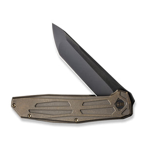 WE Knife Co., Ltd™ Shadowfire Frame Lock WE22035-3 Bronze Titanium CPM 20CV Stainless Steel Pocket Knife