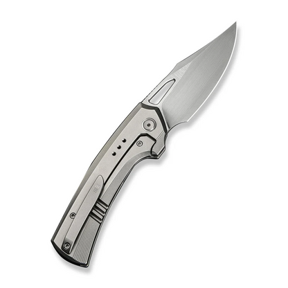 WE Knife Co., Ltd™ Nefaris Frame Lock WE22040FA-1 Bead-blasted & Flamed 6AL4V Titanium CPM 20CV Stainless Steel Pocket Knife