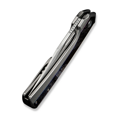 WE Knife Co., Ltd™ Nefaris Frame Lock WE22040FA-1 Bead-blasted & Flamed 6AL4V Titanium CPM 20CV Stainless Steel Pocket Knife