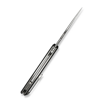 WE Knife Co., Ltd™ Nefaris Frame Lock WE22040FA-1 Bead-blasted & Flamed 6AL4V Titanium CPM 20CV Stainless Steel Pocket Knife