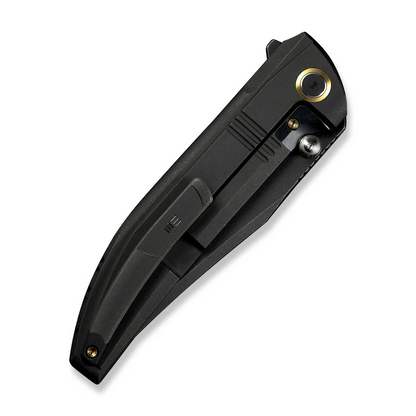 WE Knife Co., Ltd™ Ezinta Frame Lock WE22041-1 Black 6AL4V Titanium M390 Stainless Steel Pocket Knife