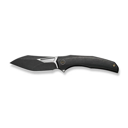 WE Knife Co., Ltd™ Ignio Frame Lock WE22042B-1 MB Black Anodized 6AL4V Titanium CPM 20CV Stainless Steel Pocket Knife
