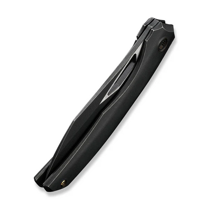WE Knife Co., Ltd™ Ignio Frame Lock WE22042B-1 MB Black Anodized 6AL4V Titanium CPM 20CV Stainless Steel Pocket Knife