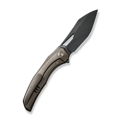 WE Knife Co., Ltd™ Ignio Frame Lock WE22042B-2 MB Bronze Anodized 6AL4V Titanium CPM 20CV Stainless Steel Pocket Knife