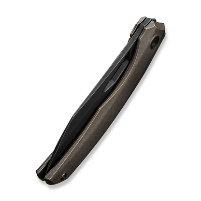 WE Knife Co., Ltd™ Ignio Frame Lock WE22042B-2 MB Bronze Anodized 6AL4V Titanium CPM 20CV Stainless Steel Pocket Knife